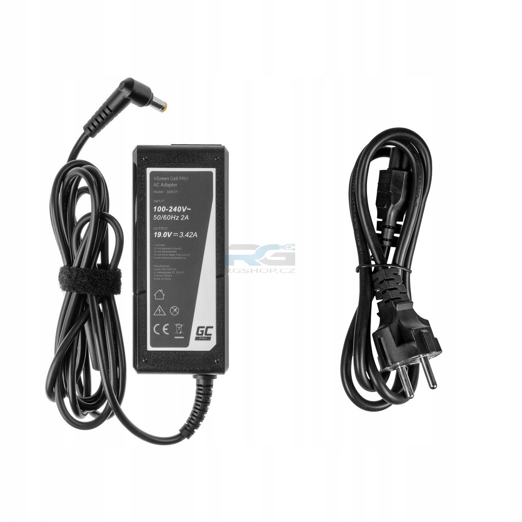 Adaptér Nabíječka PRO Acer 65W 19V 3.42A 5.5-1.7mm