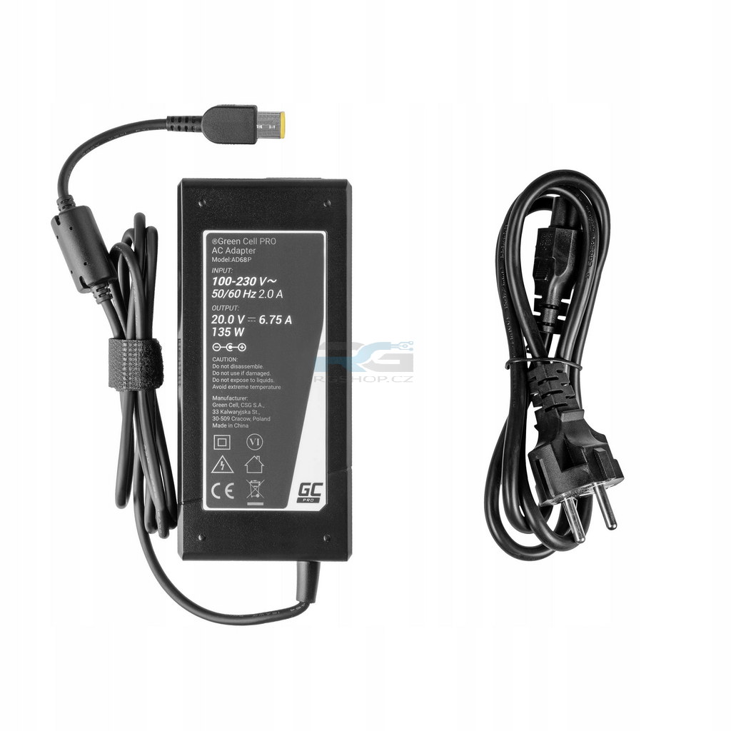 Adaptér Nabíječka PRO Lenovo 135W 20V 6.75A SlimTip