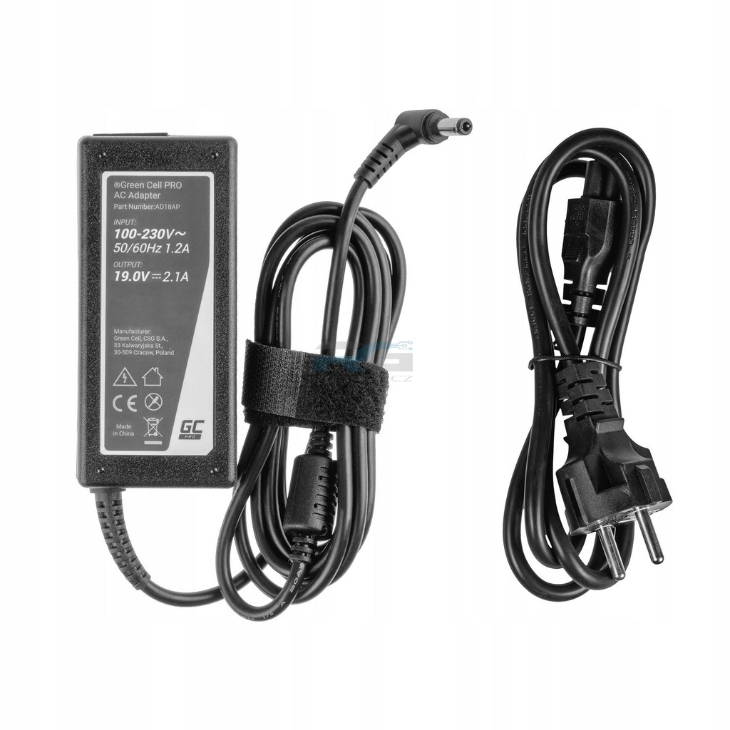 Adaptér Nabíječka Samsung 530U NP530U3B NP530U3C 19V 2.1A 40W 3.0-1.1mm
