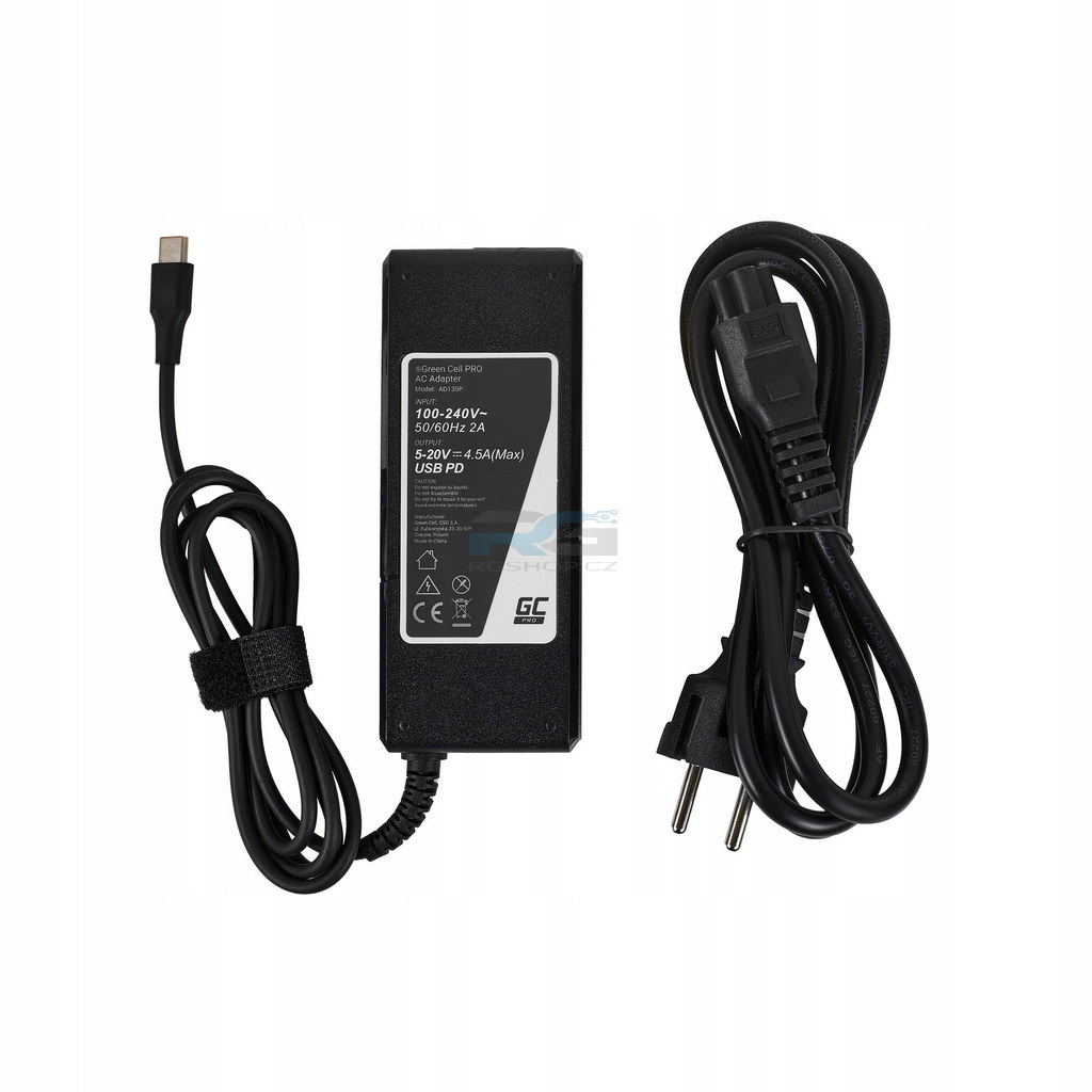 Adaptér Nabíječka USB-C 90W pro notebooky, telefony, tablety Apple Dell Lenovo