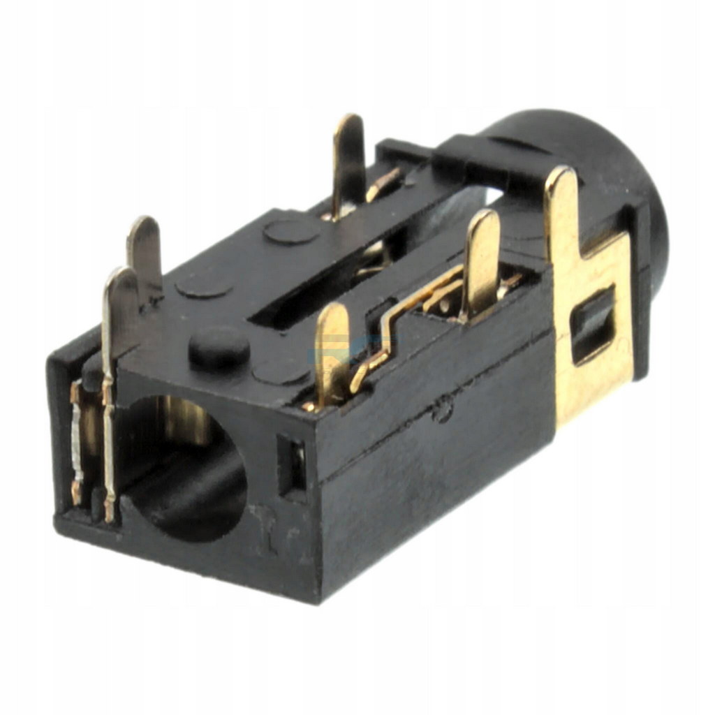 Audio konektor PJ342 6PIN rovné nohy s hlavicí - obrázek 3