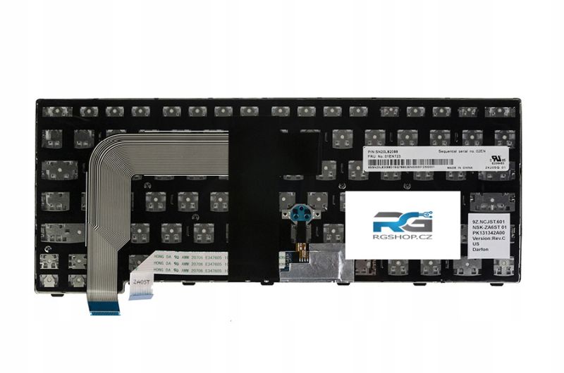 00PA411 00PA452 Notebook Lenovo Klávesnice
