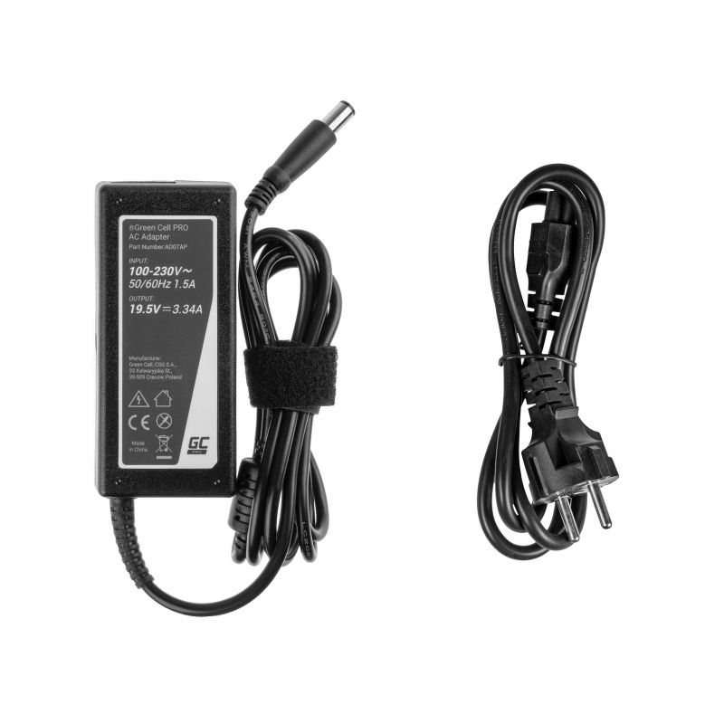 Nabíječka Dell 19.5V 3.34A 65W PIN 7.4-5.0mm Vyhrazeno pro Dell