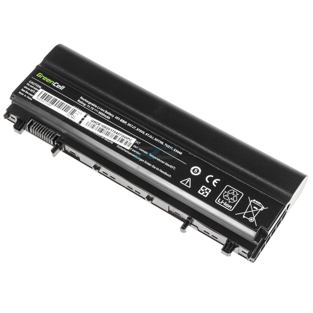 baterie 451-BBIE WGCW6 0CXF66 M7T5F FT6D9 VJXMC 451-BBIF Dell 6600mAh XL