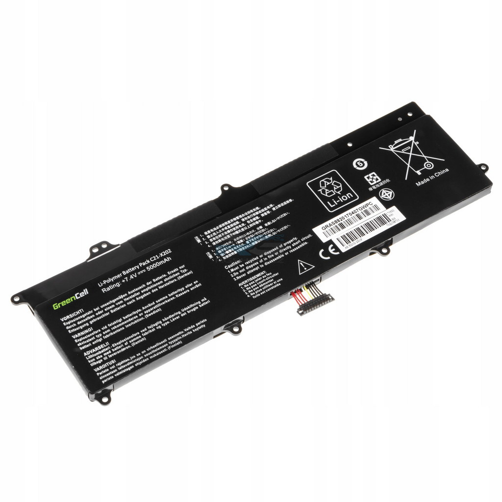 Baterie C21-X202 C22-X202 Asus VivoBook S200E X202 X202E X201 X201E