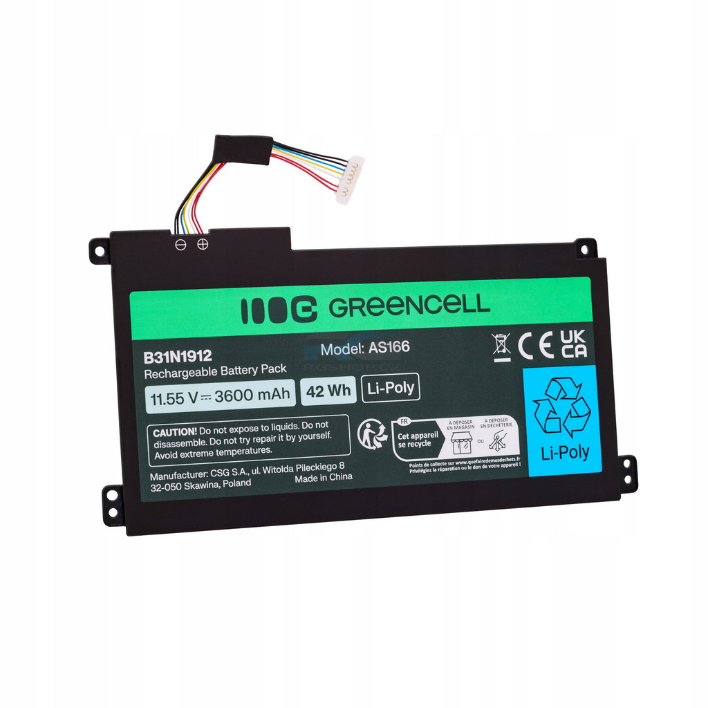 Baterie C31N1912 B31N1912 3HWPP Asus VivoBook 14 E410MA L410MA E410KA