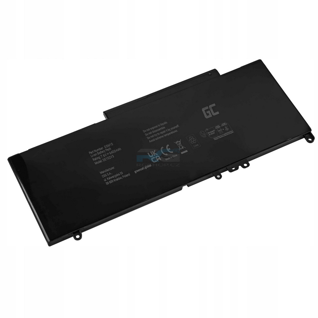 Baterie G5M10 WYJC2 0WYJC2 Dell Latitude E5250 E5450 E5550