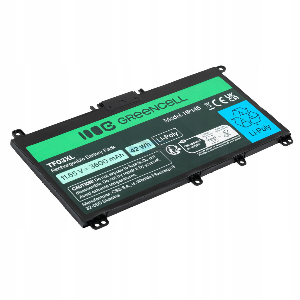 Baterie TF03XL HSTNN-LB7X 920046-121 920046-421 920070-855 HP 14 15 17