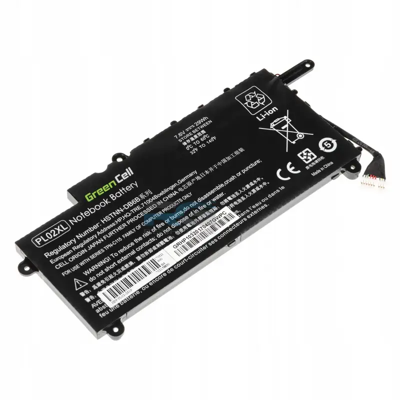 Baterie PL02XL HSTNN-LB6B HP Pavilion x360 11-N Výrobce Green Cell