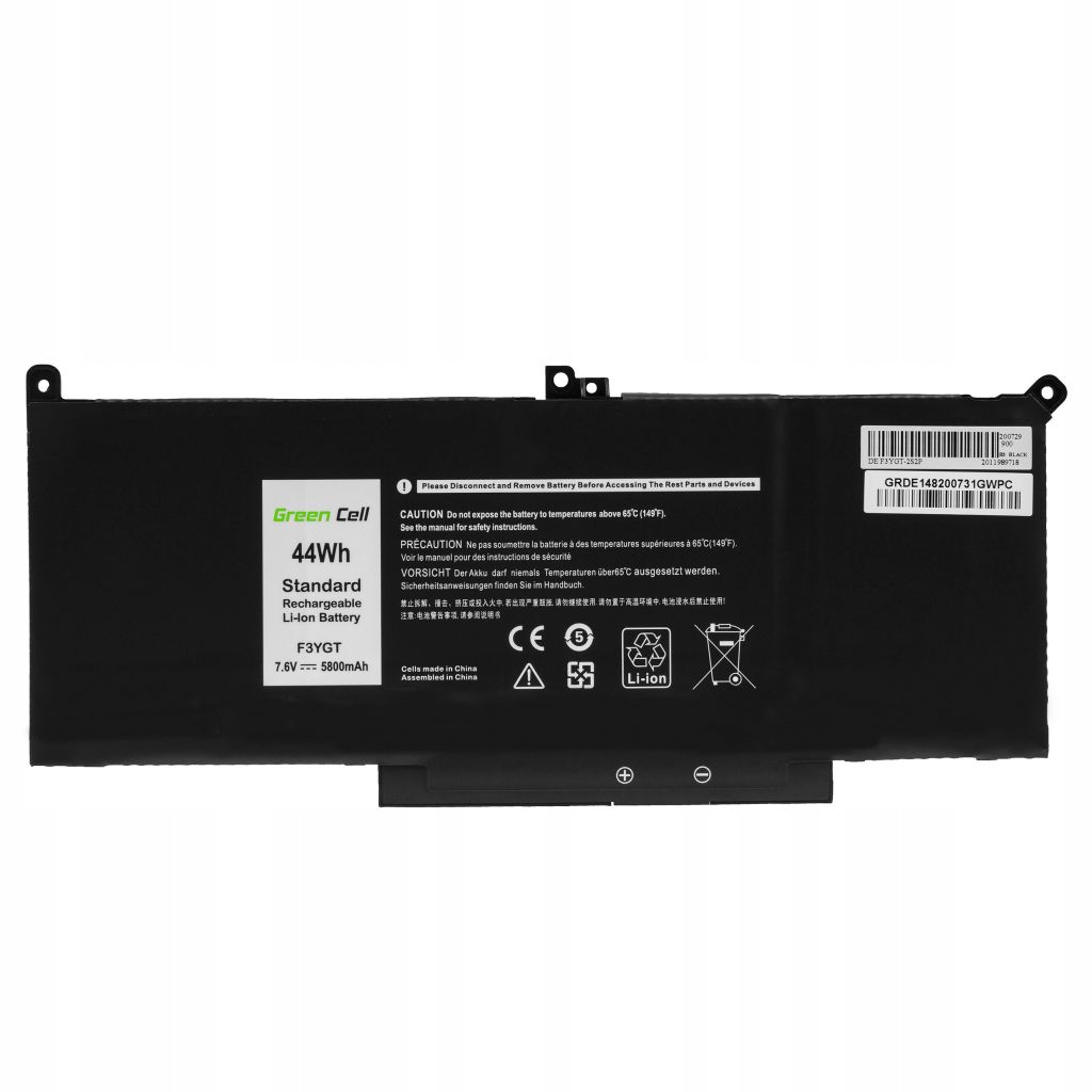 Baterie F3YGT DM3WC 2X39G Dell Latitude 7280 7290 7380 7390 7480 7490