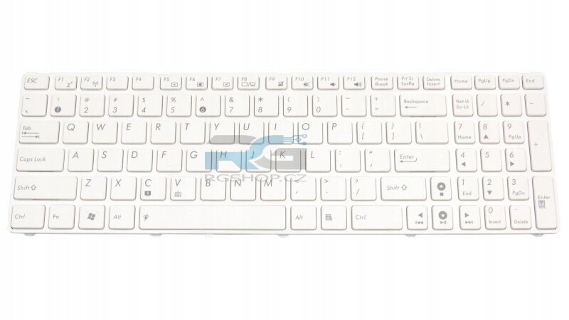 Klávesnice ASUS K52 K52F K52J A52 X52 / bílá