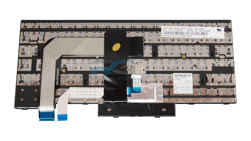Klávesnice LENOVO THINKPAD T470 T480 Určeno pro IBM, Lenovo