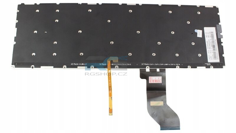 Klávesnice LENOVO Y700-15 Y700-15ISK / LED Určeno pro IBM, Lenovo