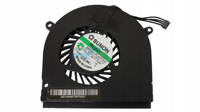 Ventilátor APPLE MACBOOK PRO 13 A1278 A1342 různý výrobce