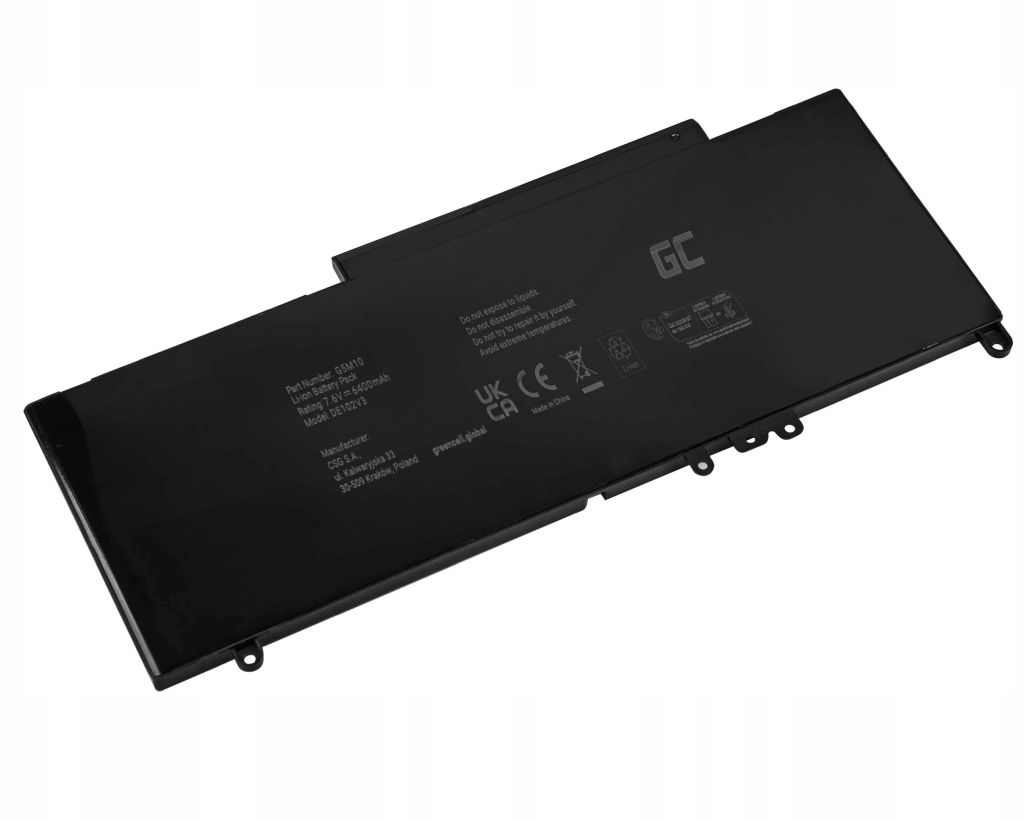 Baterie Green Cell G5M10 WYJC2 0WYJC2 Dell Latitude E5250 E5450 E5550