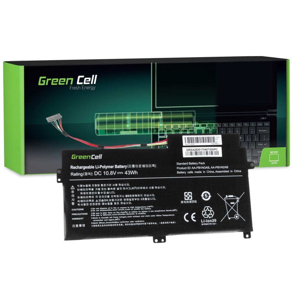 Baterie AA-PBVN3AB AA-PBVN2AB Samsung 370R NP370R5E NP450R5E NP370R4E