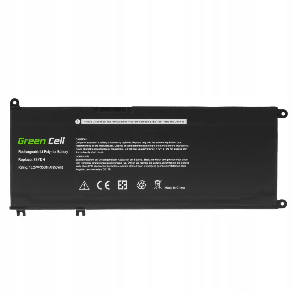 Baterie 33YDH do Dell Inspiron 3579 3779 5587 7588 7577 7773 7778 7779 7786 Kod výrobce DE138