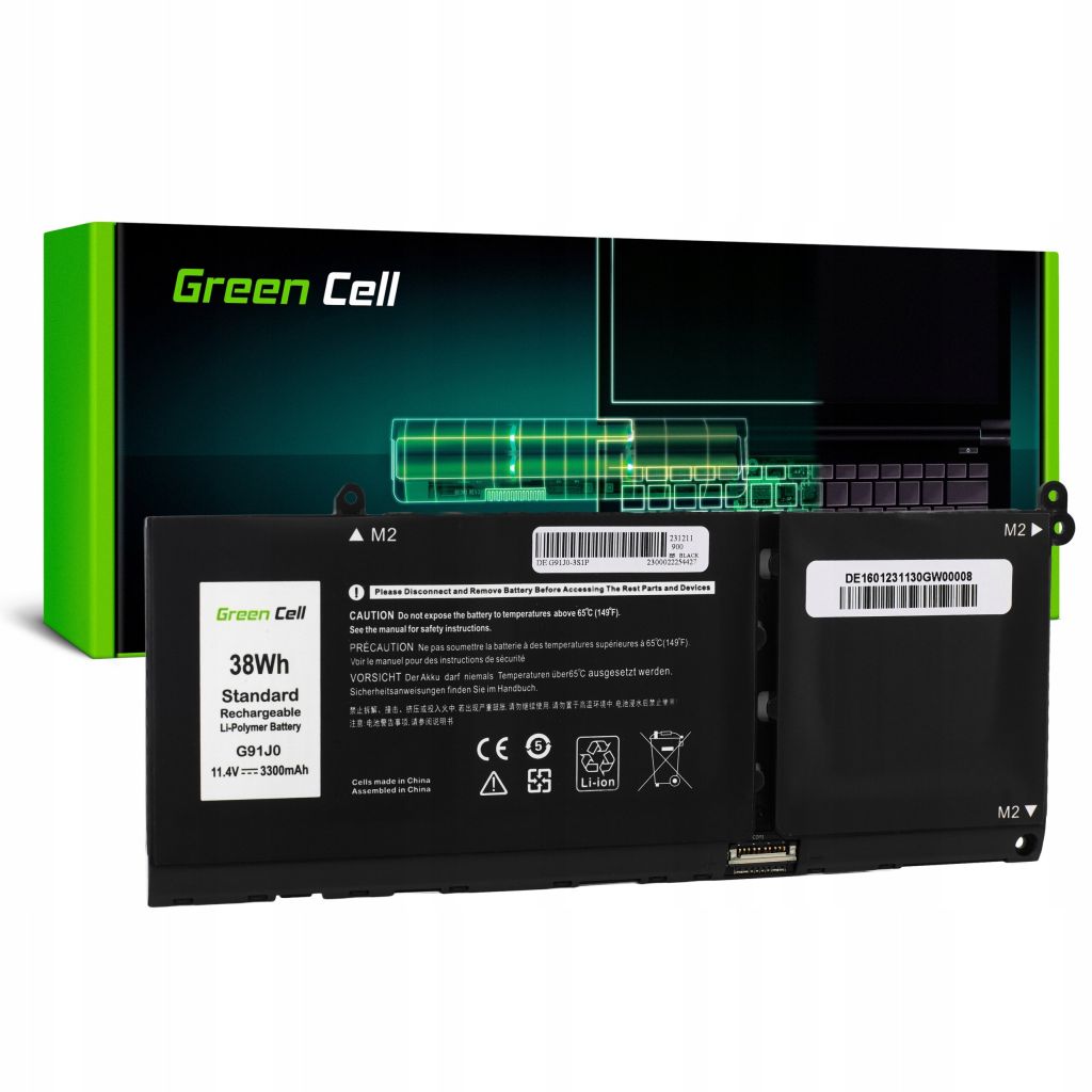 Baterie G91J0 Dell Latitude 3320 3330 3520 Inspiron 15 3511 3525 5510