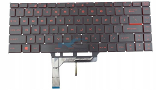 Klávesnice MSI MS-16R1 MS-16R3 MS-16R4 LED RED