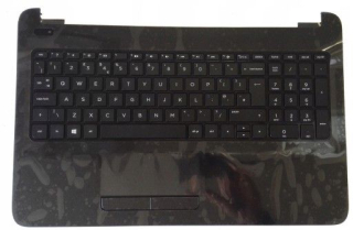 HP 250 G5 255 G5 15-AY 15-BA HORNÍ ŠASI KRYT Palmrest Klávesnice
