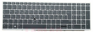 HP EliteBook 850 G5 750 755 G5 850 G6 Klávesnice / cizí diakritika