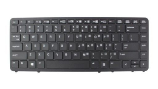 HP ELITEBOOK 840 850 G1 G2 / BLK LED Klávesnice