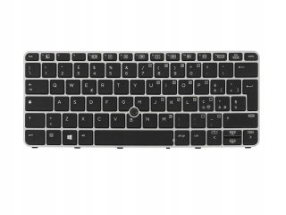 HP ELITEBOOK 820 725 G3 G4 IT Podsvícená Klávesnice