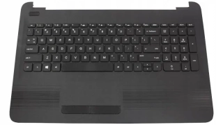HP 250 255 G5 G4 15-AC AF BA HORNÍ ŠASI KRYT Palmrest Klávesnice