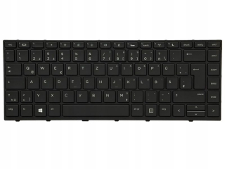 Klávesnice HP 430 G5 440 445 G5 640 645 G4 X360 440 G1 LED / NĚMECKÁ
