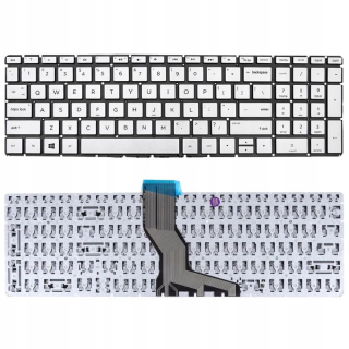 Klávesnice HP 15S-FQ 15S-EQ 15-BS 250 G6 255 G6 15-CC 15-CK / STŘÍBRNÁ