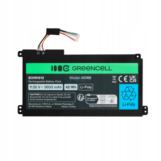 Baterie C31N1912 B31N1912 3HWPP Asus VivoBook 14 E410MA L410MA E410KA