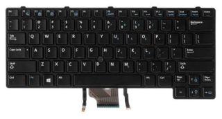 0HTNKH HTNKH OHTNKH Notebook Dell Klávesnice