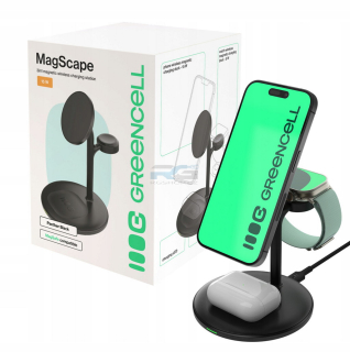 Nabíječka MagScape — indukční bezdrátová 3v1 MagSafe iPhone