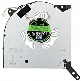 Ventilátor Lenovo Legion 5 PRO 16ACH6 16ITH6 16ITH6H / CPU 5V