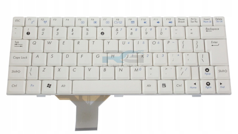Klávesnice Asus Eee PC 1000H 1000HA 1000HAB / bílá