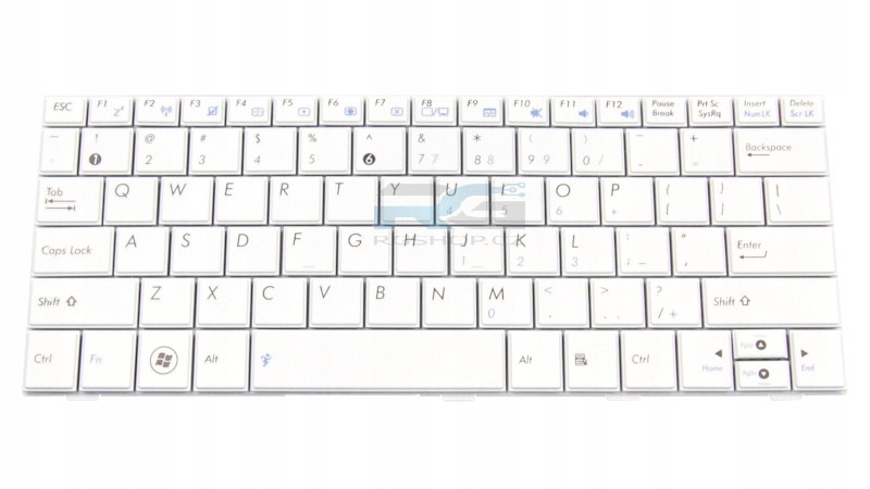 Klávesnice Asus Eee PC 1001P 1001PB / Bílá