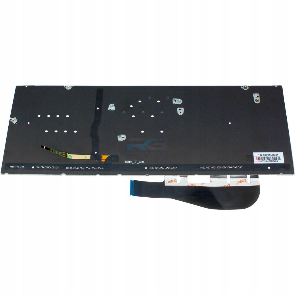 Klávesnice Asus Zenbook UX390U UX390UA UX390UAK / Sil LED