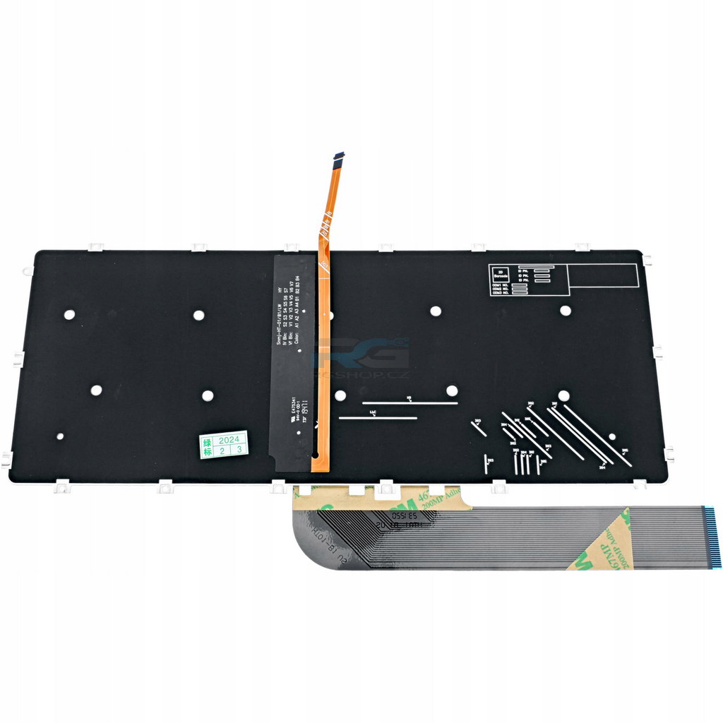 Klávesnice Dell Inspiron 5491 5580 5585 7386 7586 / LED