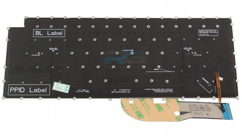 Klávesnice Dell Precision 5550 5560 / LED