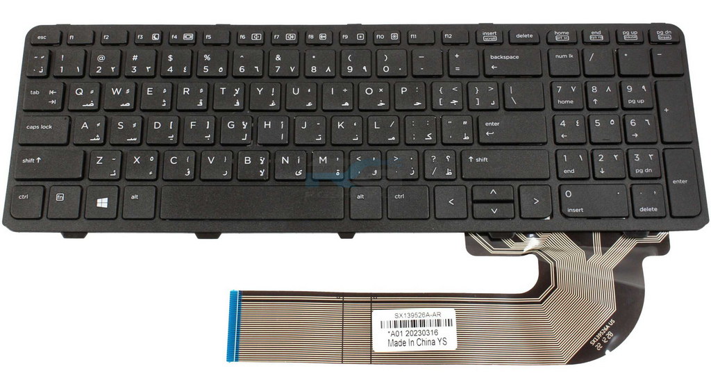 Klávesnice HP Probook 450 455 470 (G0 G1 G2) / US AR