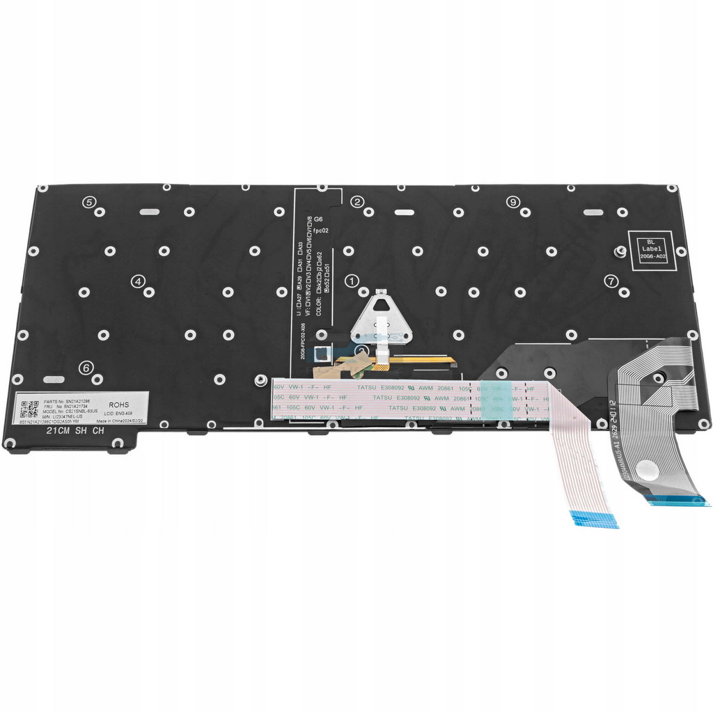 Klávesnice Lenovo Thinkpad L13 (Gen 3 4) / LED