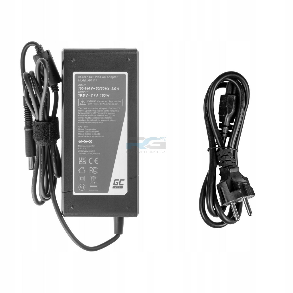 Nabíječka 150W HP 19.5V 7.7A PIN 7.4-5.0mm