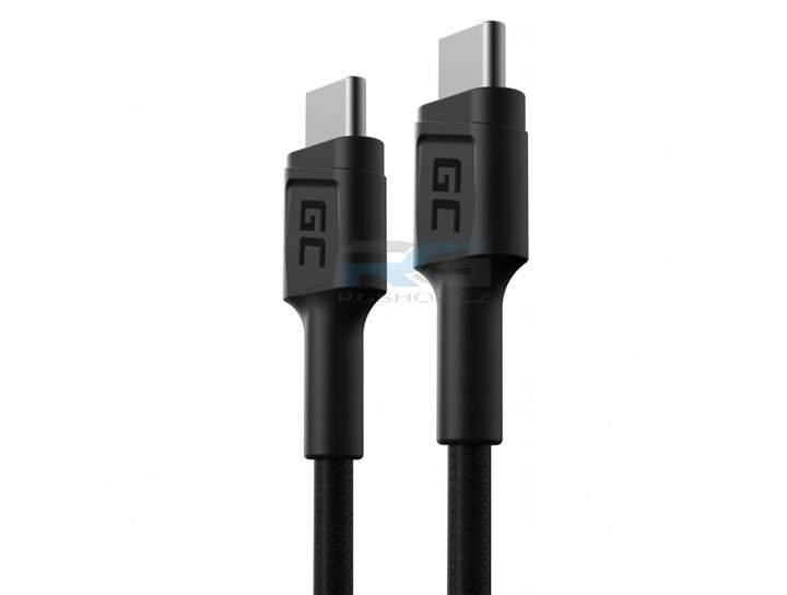 Nabíječka do auta 48 W — USB-C 30 W, USB-A 18 W, 2x krátký kabel USB-C 0.3 m, černý