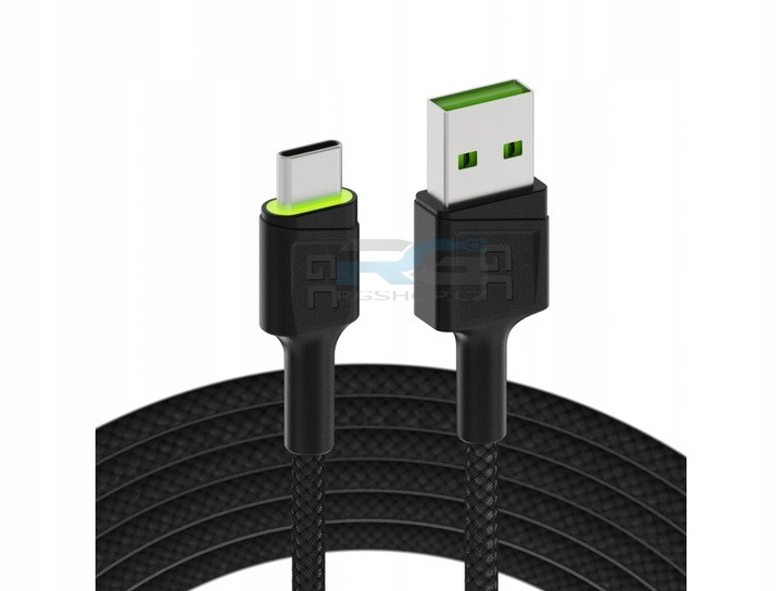 Nabíječka do auta 48 W — USB-C 30 W, USB-A 18 W, kabely USB-C 120 cm + USB-A–USB-C 120 cm, černý