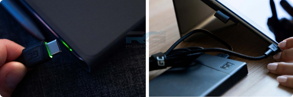 Nabíječka do auta PowerRide Nano36 36 W — 2x USB-A, kabel USB–USB-C 2 m LED, černý - obrázek 5
