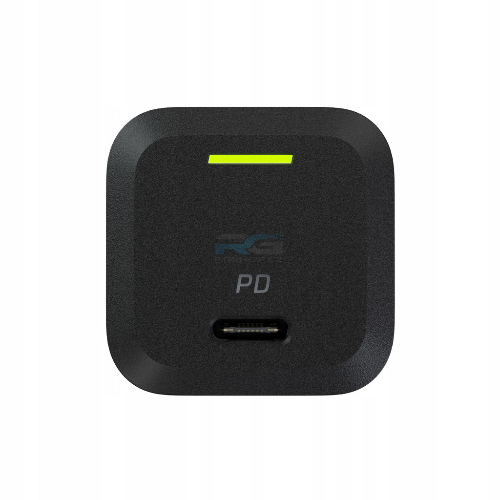 Nabíječka GC PowerGaN 33 W — USB-C 33 W, kabel USB-C 2 m PD, černý