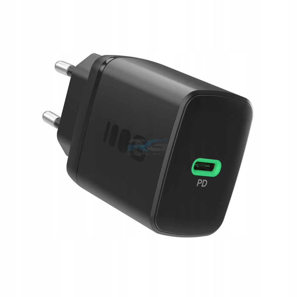 Nabíječka PowerSource Solo30 — rychlá síťová 30W USB-C PD 3.0 QC 4+ AFC Telefon