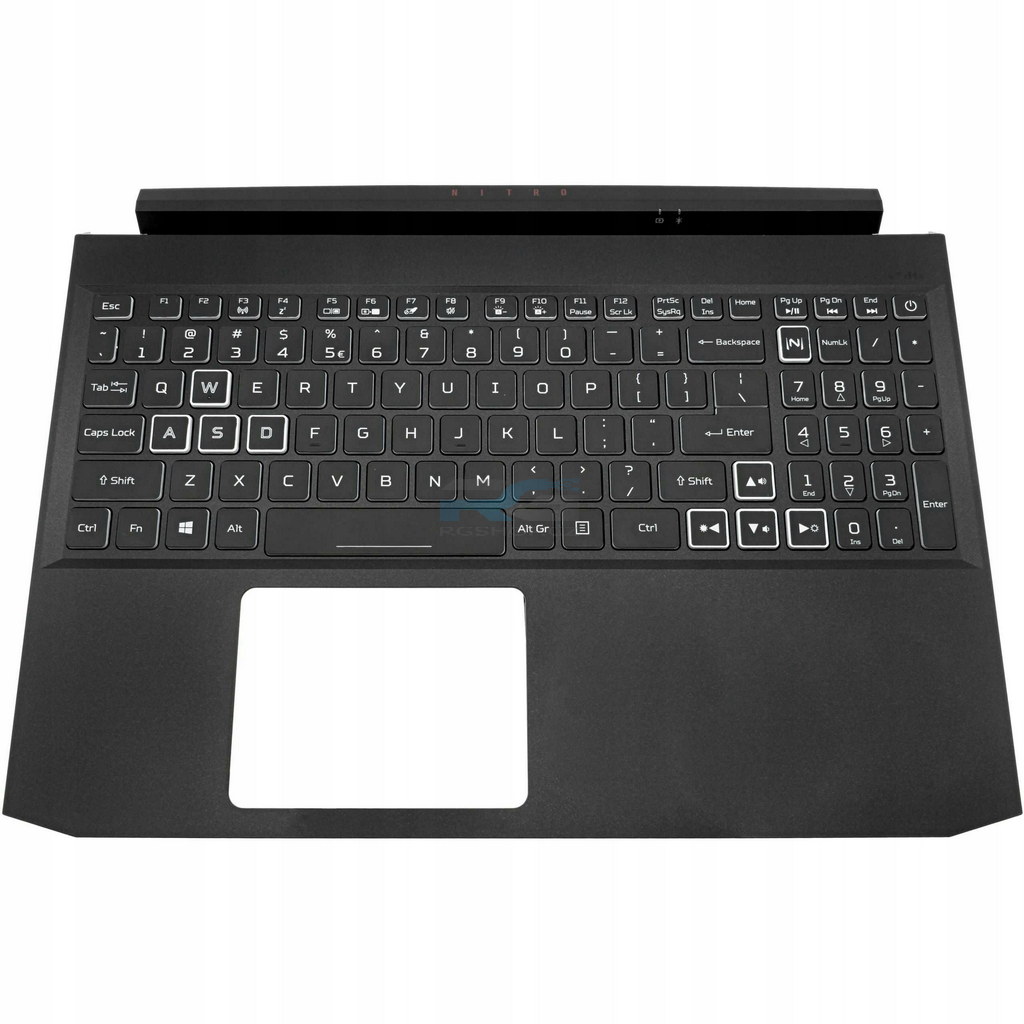 Tastiera retroilluminata compatibile con Acer Nitro 5 AN515-55 Tastiera retroilluminata compatibile con Acer Nitro 5 AN515-55