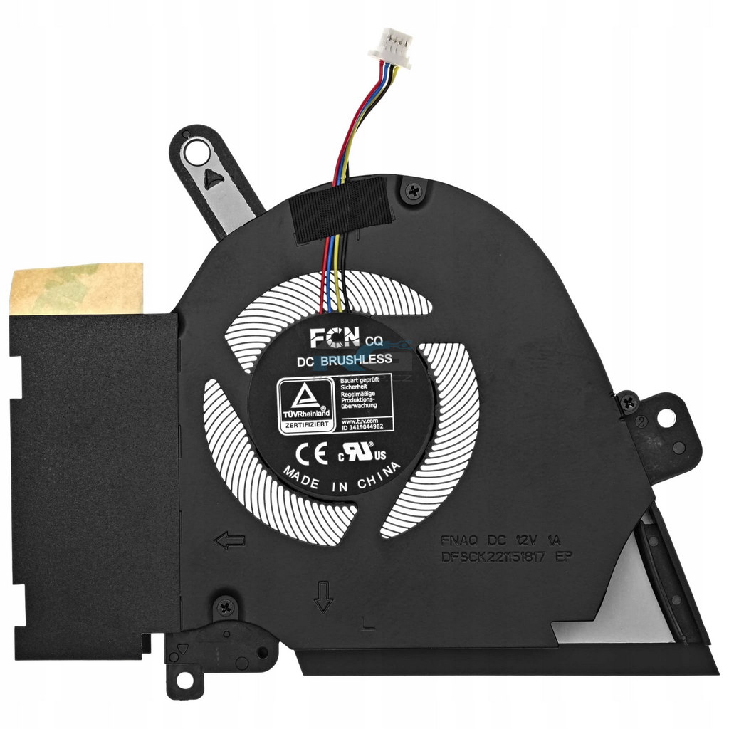 Ventilátor Asus TUF Dash FX516 FX516PM FX516PR / CPU 12V