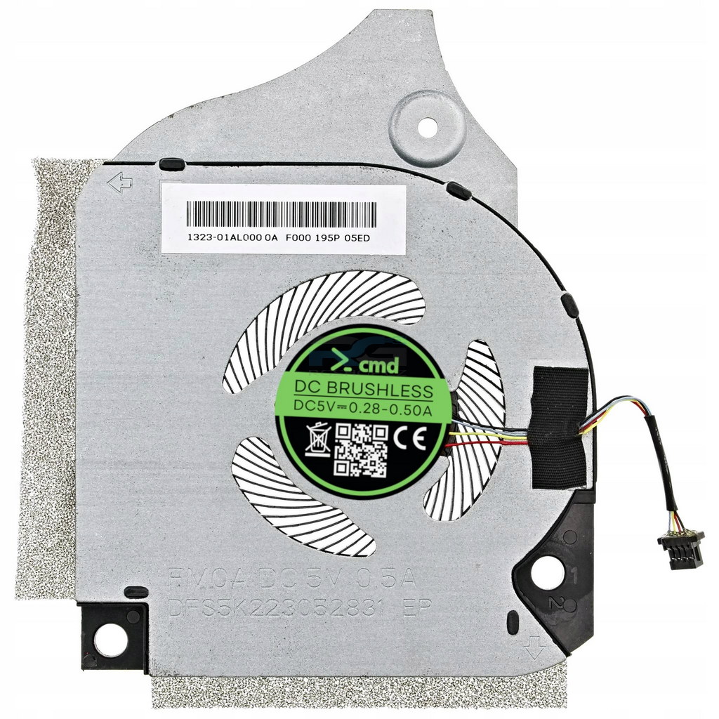 Ventilátor DELL INSPIRON G5 G5-5590 / CPU 5V